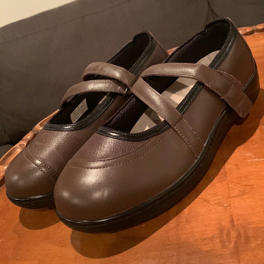 Orthofeet Celina shoes - brown